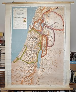 Palestine During the Ministry of Jesus (Large Pull Down Map)