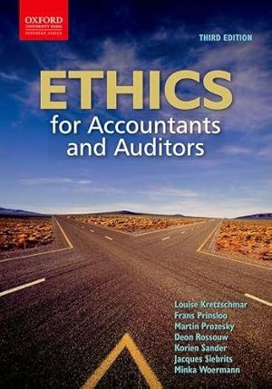 Bild des Verkufers fr Ethics for Accountants and Auditors zum Verkauf von WeBuyBooks