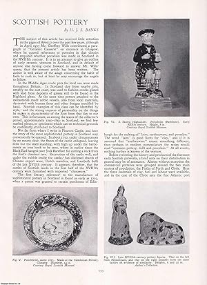 Immagine del venditore per Scottish Pottery. An original article from Apollo, International Magazine of the Arts, 1957. venduto da Cosmo Books