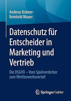 Seller image for Datenschutz fr Entscheider in Marketing und Vertrieb for sale by moluna