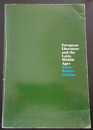 Immagine del venditore per European Literature and the Latin Middle Ages venduto da Trouve Books
