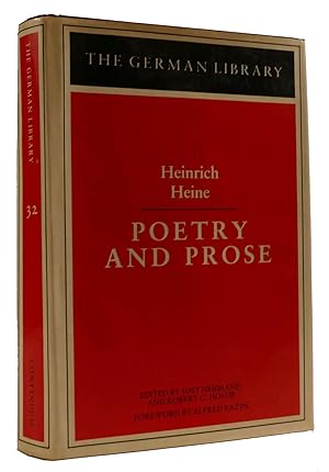 Seller image for POETRY AND PROSE The Germany Library: Volume 32 for sale by Rare Book Cellar