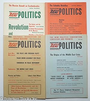 Imagen del vendedor de New politics: a journal of socialist thought [4 issues] a la venta por Bolerium Books Inc.