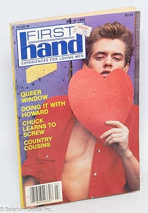 Seller image for FirstHand: experiences for loving men; vol. 5, #3, March 1985: Queer Window for sale by Bolerium Books Inc.