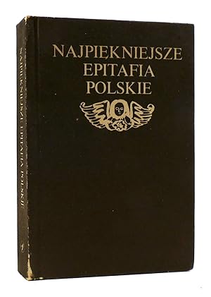 Seller image for NAJPIEKNIEJSZE EPITAFIA POLSKIE for sale by Rare Book Cellar