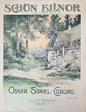 Schön' Elinor. [Noten]. Herrn Opernsänger Immelmann in Nürnberg freundlichst gewidmet.