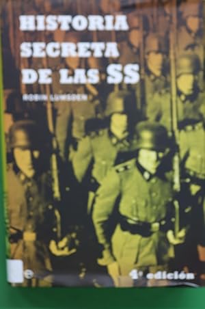 Imagen del vendedor de Historia secreta de las SS a la venta por Librera Alonso Quijano
