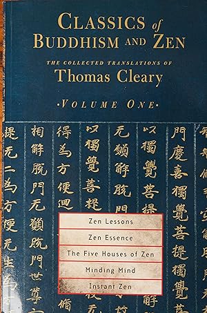 Seller image for Classics of Buddhism and Zen, Volume One: The Collected Translations of Thomas Cleary for sale by Snowden's Books