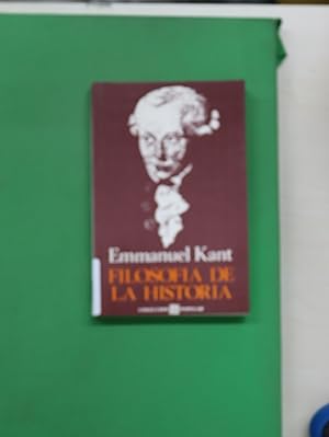 Seller image for Filosofa de la historia for sale by Librera Alonso Quijano