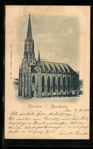 Ansichtskarte München, Auerkirche