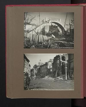 Fotoalbum mit 117 Fotografien, Isonzoschlacht 1917, 16. Korpskommando, Gorizia /Görz, K.u.K., Kar...