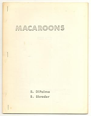 Seller image for Macaroons for sale by Between the Covers-Rare Books, Inc. ABAA