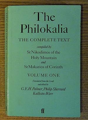 Imagen del vendedor de Philokalia, The: Volume One a la venta por Pistil Books Online, IOBA