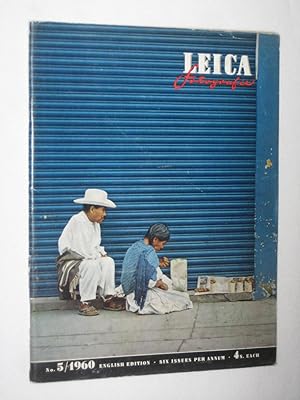 Bild des Verkufers fr Leica Fotografie No. 5. 1960. English Edition. The Magazine for the 35mm Specialist. zum Verkauf von Tony Hutchinson