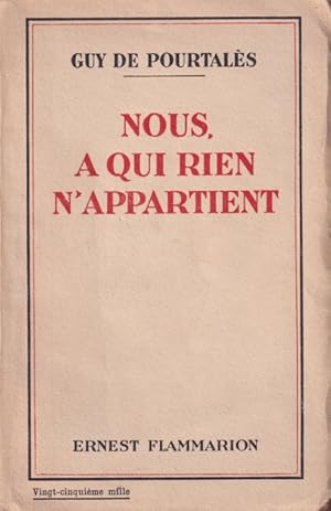 Nous, à Qui Rien n'Appartient. Voyage au Pays Khmer.