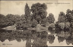 Ansichtskarte / Postkarte Bougival Yvelines, Die Seine bei La Grenouilière
