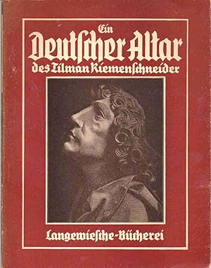 Image du vendeur pour Ein deutscher Altar des Tilman Riemenschneider mis en vente par Auf Buchfhlung