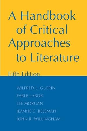 Imagen del vendedor de A Handbook of Critical Approaches to Literature a la venta por Modernes Antiquariat an der Kyll