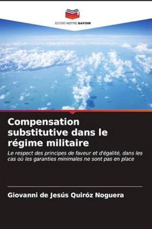 Seller image for Compensation substitutive dans le rgime militaire for sale by BuchWeltWeit Ludwig Meier e.K.