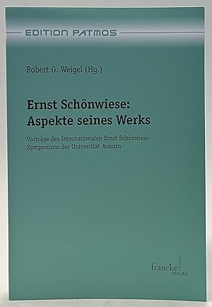 Immagine del venditore per Ernst Schnwiese: Aspekte seines Werks. Vortrge des internationalen Ernst Schnwiese Symposiums der Universitt Auburn. venduto da Der Buchfreund