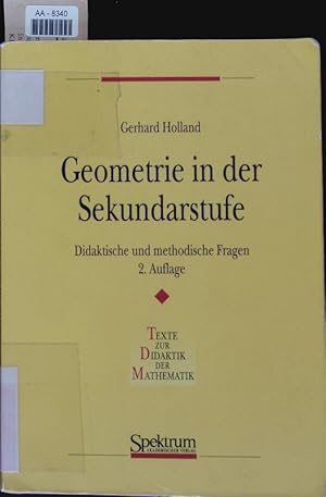 Bild des Verkufers fr Geometrie in der Sekundarstufe. zum Verkauf von Antiquariat Bookfarm