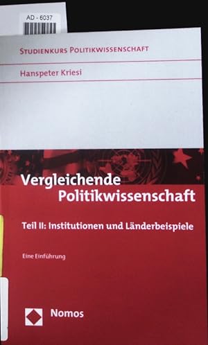 Seller image for Vergleichende Politikwissenschaft. for sale by Antiquariat Bookfarm