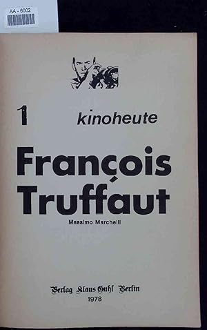 Bild des Verkufers fr 1 kino heute. Francois Truffaut. AA-6002 zum Verkauf von Antiquariat Bookfarm