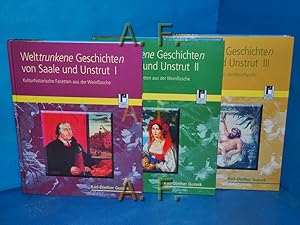 Seller image for Welttrunkene Geschichten von Saale und Unstrut, in 3 Bnden : Kulturhistorische Facetten aus der Weinflasche. for sale by Antiquarische Fundgrube e.U.