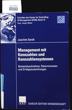 Seller image for Management mit Kennzahlen und Kennzahlensystemen. for sale by Antiquariat Bookfarm