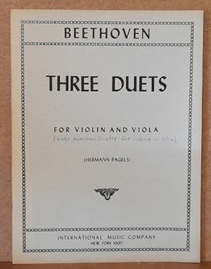 Three Duets for Violin and Viola (Hermann-Pagels)