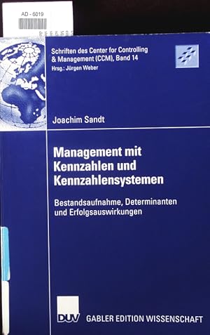 Bild des Verkufers fr Management mit Kennzahlen und Kennzahlensystemen. zum Verkauf von Antiquariat Bookfarm