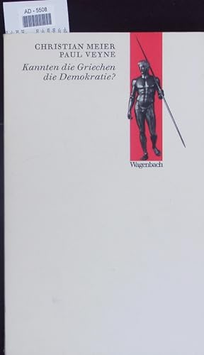 Imagen del vendedor de Kannten die Griechen die Demokratie? a la venta por Antiquariat Bookfarm