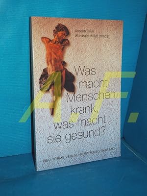 Immagine del venditore per Was macht Menschen krank, was macht sie gesund?" : Recollectio-Haus Mnsterschwarzach. Anselm Grn , Wunibald Mller (Hrsg.) venduto da Antiquarische Fundgrube e.U.