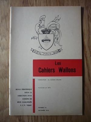 Les Cahiers Wallons N°12 - DECEMBRE 1974