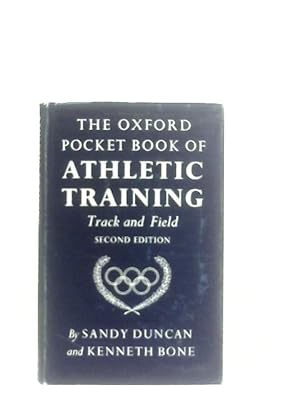 Imagen del vendedor de The Oxford Pocket Book Of Athletic Training a la venta por World of Rare Books