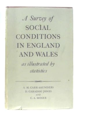 Seller image for A Survey Of Social Conditions In England and Wales for sale by World of Rare Books