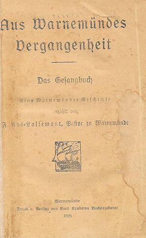 Aus Warnemündes Vergangenheit - Das Gesangbuch - Eine Warnemünder Geschichte