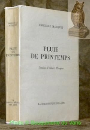 Bild des Verkufers fr Pluie de printemps. Dessins d'Albert Marquet. zum Verkauf von Bouquinerie du Varis