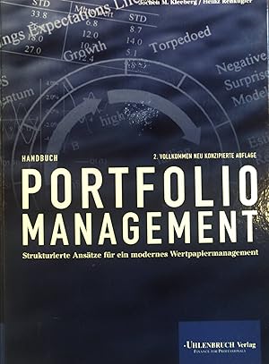 Seller image for Handbuch Portfoliomanagement : strukturierte Anstze fr ein modernes Wertpapiermanagement. for sale by books4less (Versandantiquariat Petra Gros GmbH & Co. KG)