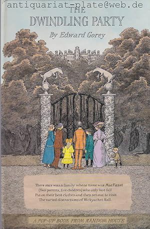 Imagen del vendedor de The Dwindling Party by Edward Gorey. Pop-up book / Pop-up Buch. a la venta por Antiquariat-Plate