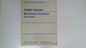 Seller image for Mouvements Perpetuels for Piano. for sale by Goldstone Rare Books