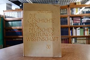 Geschichte der deutschen Zeitungswissenschaft. Probleme und Methoden.