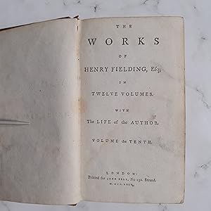 The works of Henry Fielding, Esq; volume 10