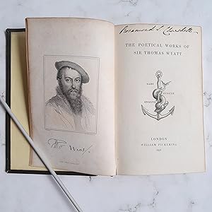 The Poetical Works of Sir Thomas Wyatt