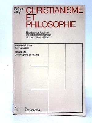 Seller image for Christianisme Et Philosophie for sale by World of Rare Books
