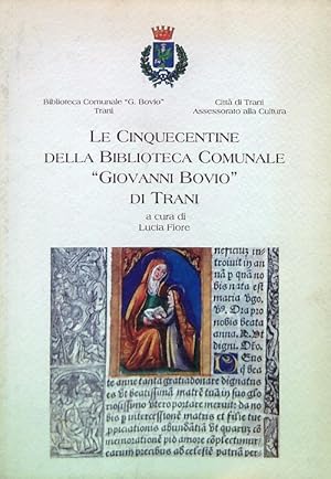 Le Cinquecentine della Biblioteca Comunale Giovanni Bovio di Trani