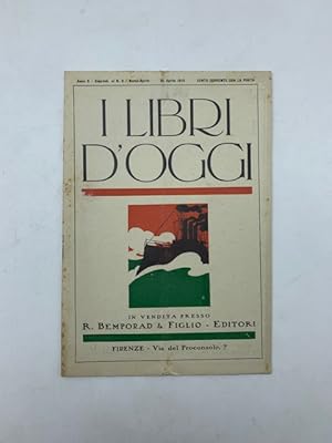 Bemporad. I libri d'oggi. Edizioni popolari di attualita' e di cultura