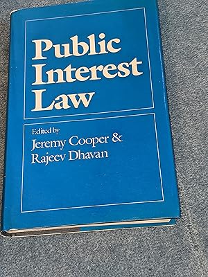Seller image for Public Interest Law for sale by East Kent Academic