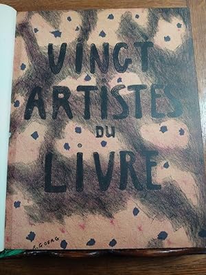 Seller image for Vingt artistes du livre. for sale by Librairie L'Abac / Gimmic SRL