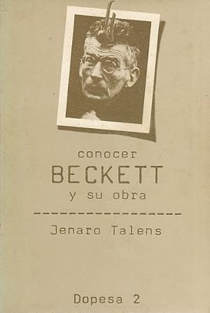 Imagen del vendedor de Conocer Beckett y su obra a la venta por Librera Vobiscum